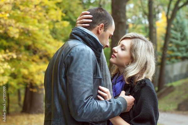 Fototapeta Before kiss