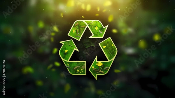 Fototapeta Environmental protection background, world environment day background, protect the environment