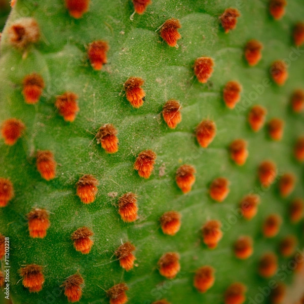 Fototapeta opuntia microdasys, opuntia microdeisi espinas rojas