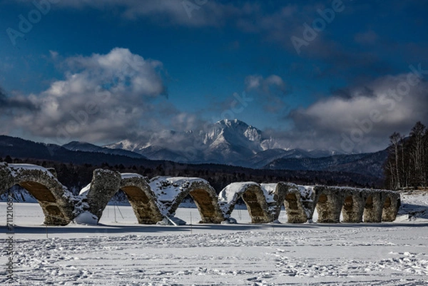 Fototapeta タウシュベツ橋梁