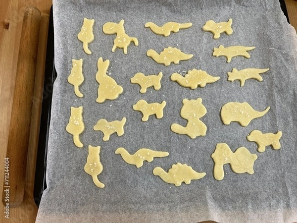 Obraz クッキー生地