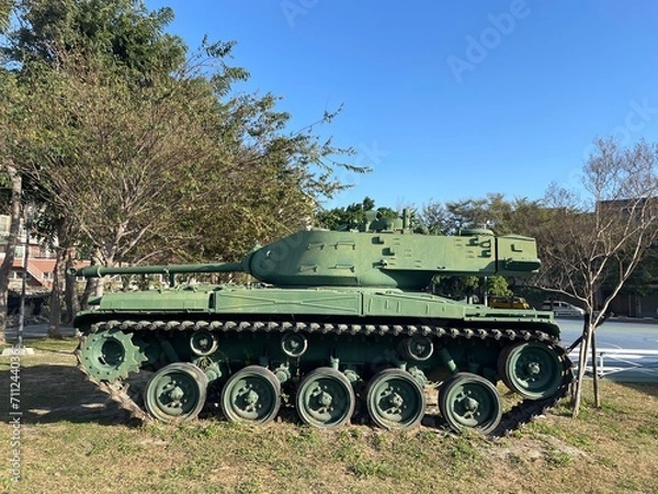 Fototapeta 大型模型の戦車