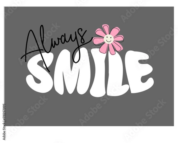 Obraz brush daisy flower design vector	