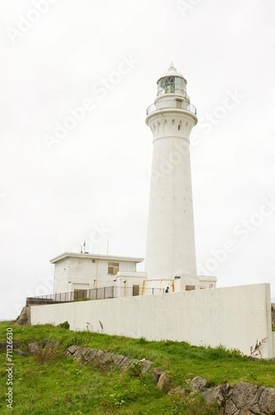 Fototapeta white lighthouse