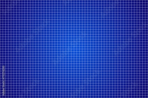 Obraz Seamless grid pattern background, gradient color. Simple minimal grid line background with copy space. Vector illustration