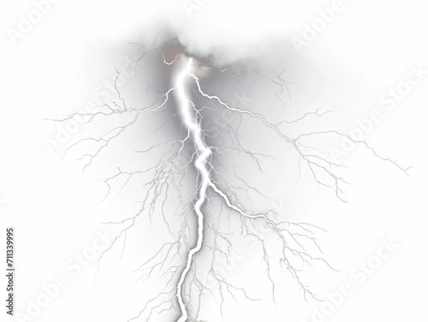 Obraz thunderbolt isolated