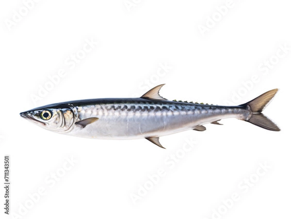 Obraz fish on white background