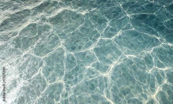 Obraz Serene Water Texture, Sunlight Dancing on Calm Sea Surface