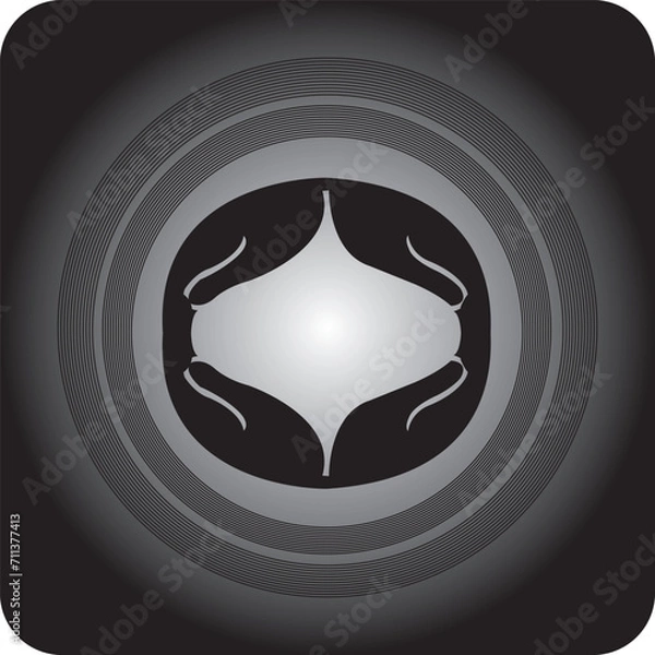Obraz Abstract technology background, vector illustration.