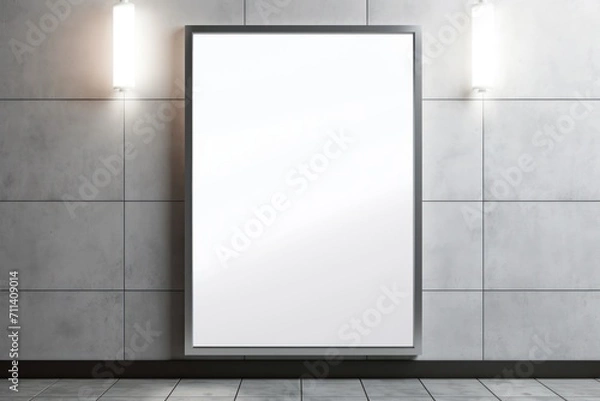 Obraz blank frame close up + background 