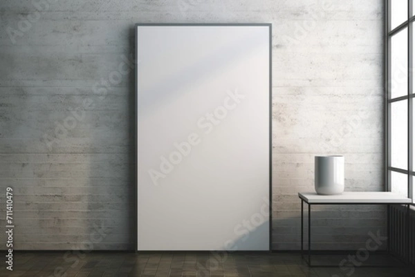 Obraz blank frame close up + background 