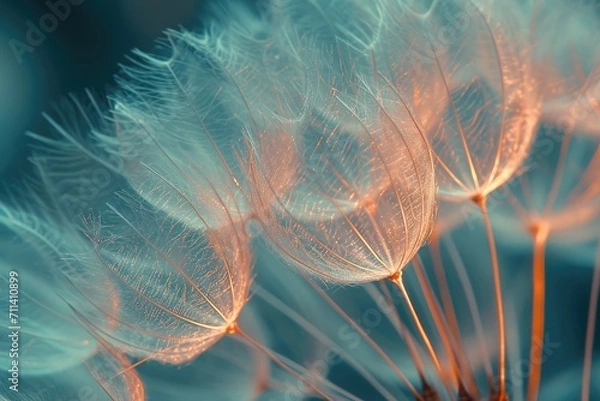 Fototapeta Whimsical Dandelion Abstraction