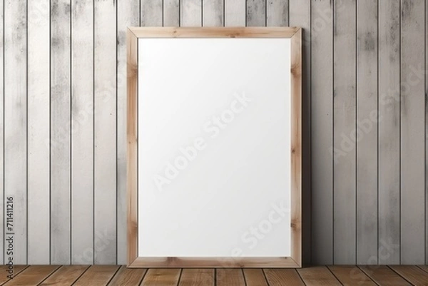 Obraz blank frame close up + background 