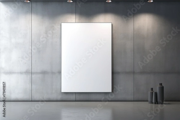 Obraz blank frame close up + background 