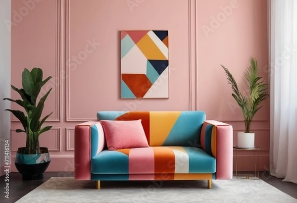 Fototapeta modern living room