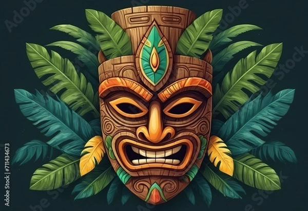 Obraz mask isolated on white background