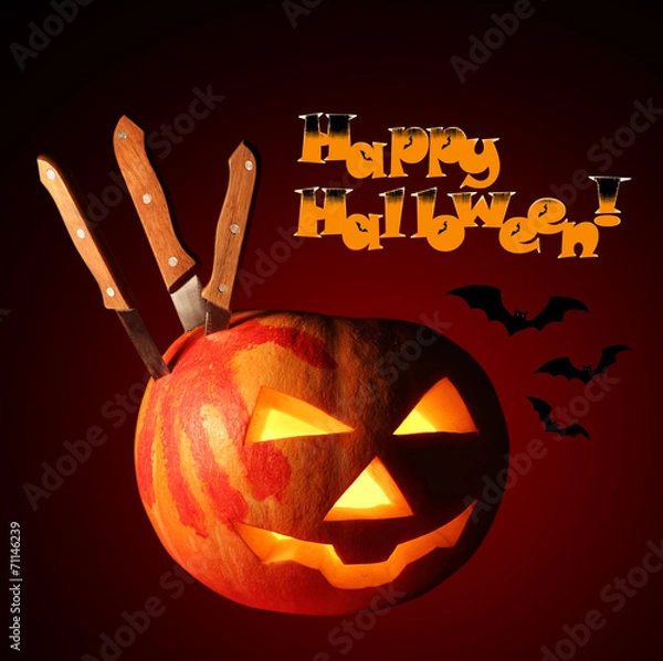 Obraz pumpkin for Halloween