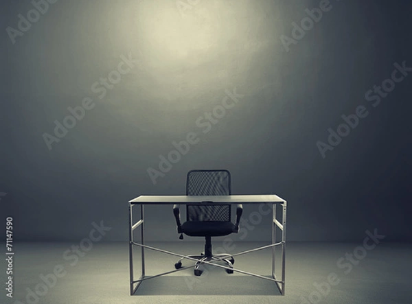 Fototapeta empty working place