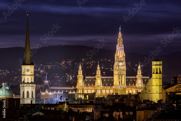 Obraz Ночь в Вене