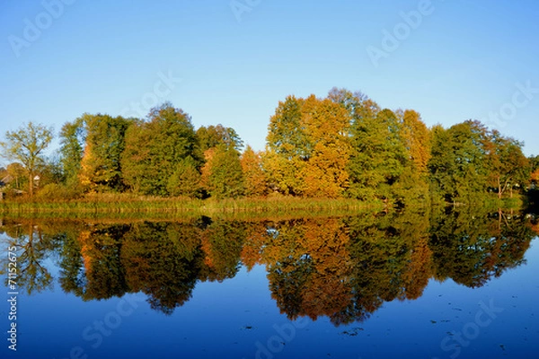 Obraz Тихое осеннее утро