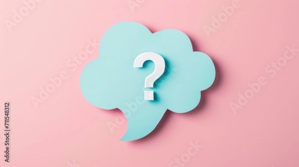 Fototapeta questio mark