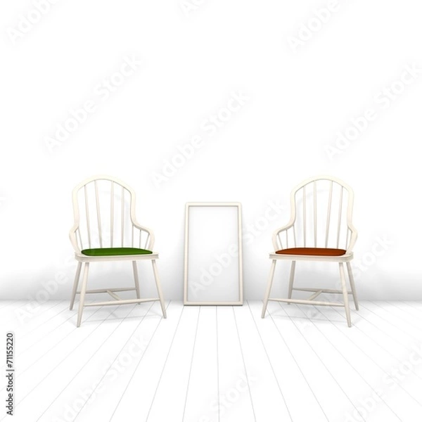 Fototapeta チェアー