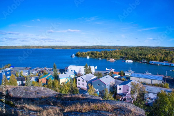 Obraz Yellowknife za dnia