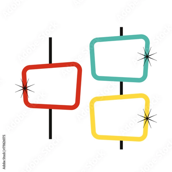 Obraz Retro Mid Century