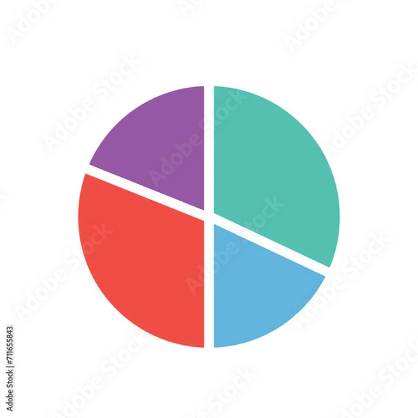 Fototapeta Pie Chart Icon