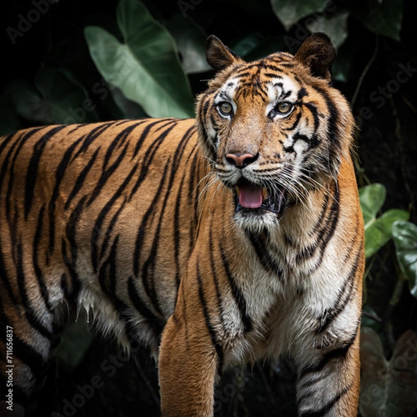 Obraz pictures of tigers in nature