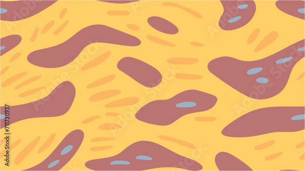 Fototapeta Seamless. Abstract pattern background graphics for illustrations. Vector template for fabric design. Abstract geometric background pattern. Animal print. Summer background.