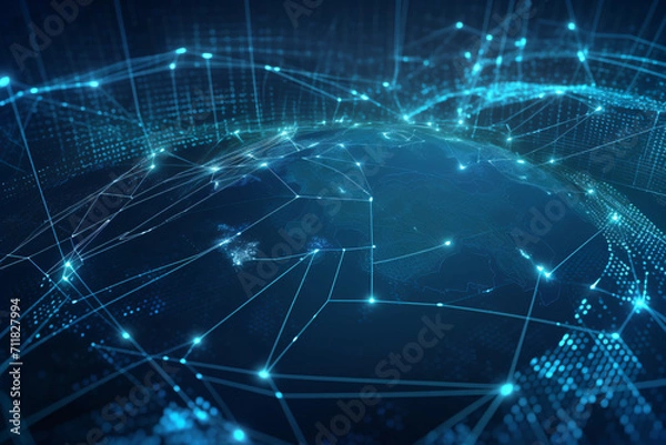 Fototapeta technology background