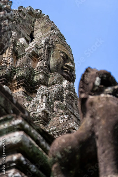 Fototapeta ancient buddha statue