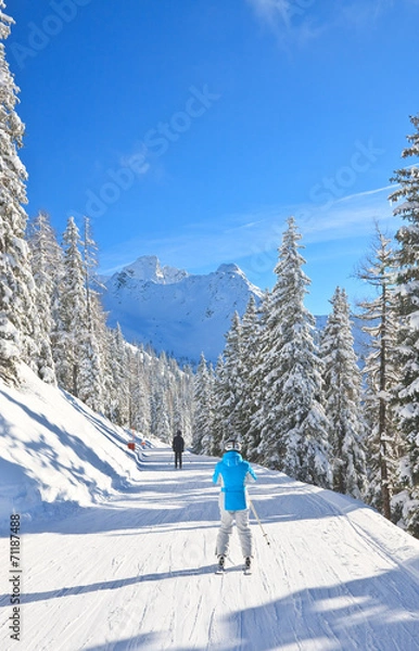 Obraz Ski resort Schladming . Austria