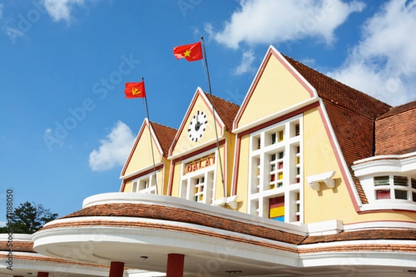 Obraz Dalat Old Railway Station