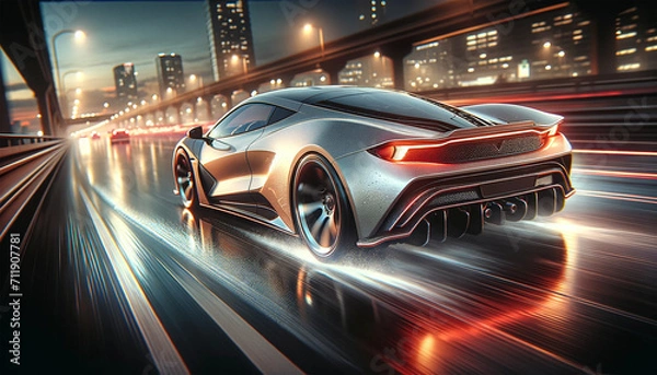 Obraz traffic in the city