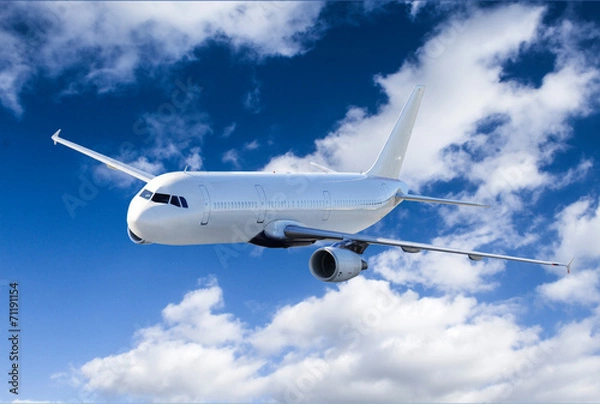 Obraz Samolot w chmurach