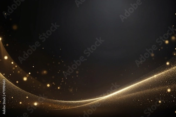 Obraz Golden background template
