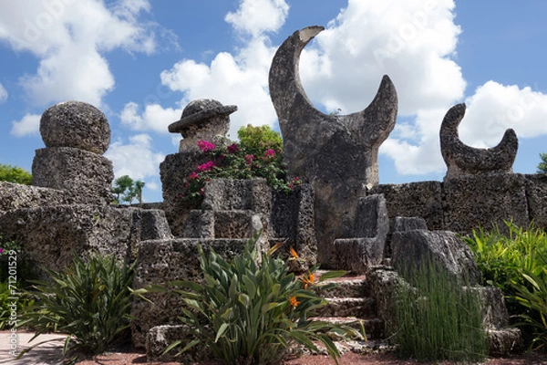 Fototapeta Coral Castle na Florydzie