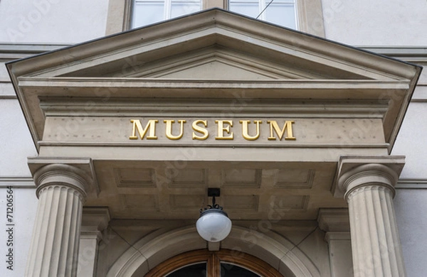 Obraz Museum Entry