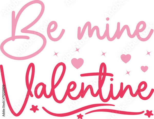 Obraz valentines svg design cut files