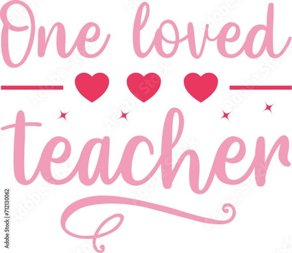 Obraz valentines svg design cut files