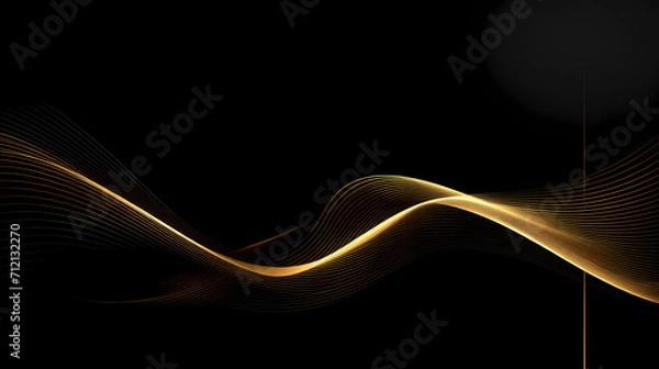 Obraz Future technology lines background, abstract future technology background