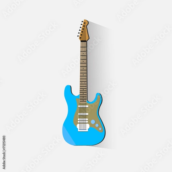 Fototapeta Vector guitars icon