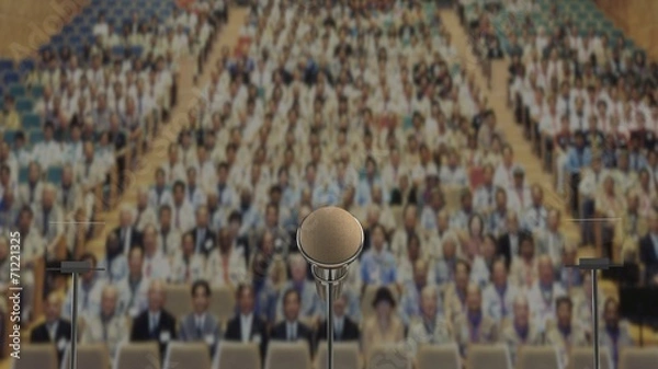 Obraz Press conference