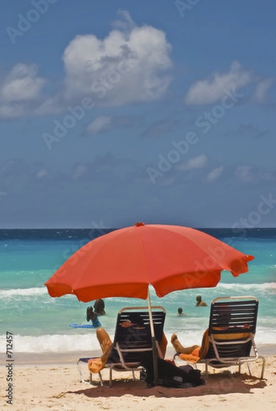 Obraz beach umbrella