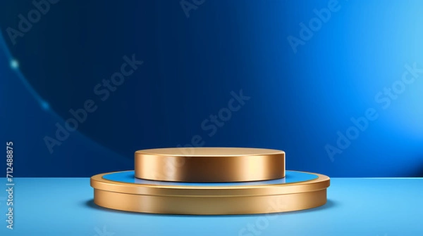 Fototapeta Product podium display creative background, creative template background, cosmetics booth, promotional activities