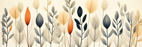 Obraz natural texture pattern, floral decoration