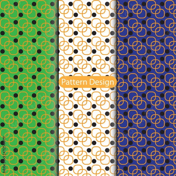 Obraz simple patten design, modern patten design, creative patten design.