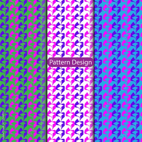 Obraz Creative patten design, simple patten design, modern patten design.